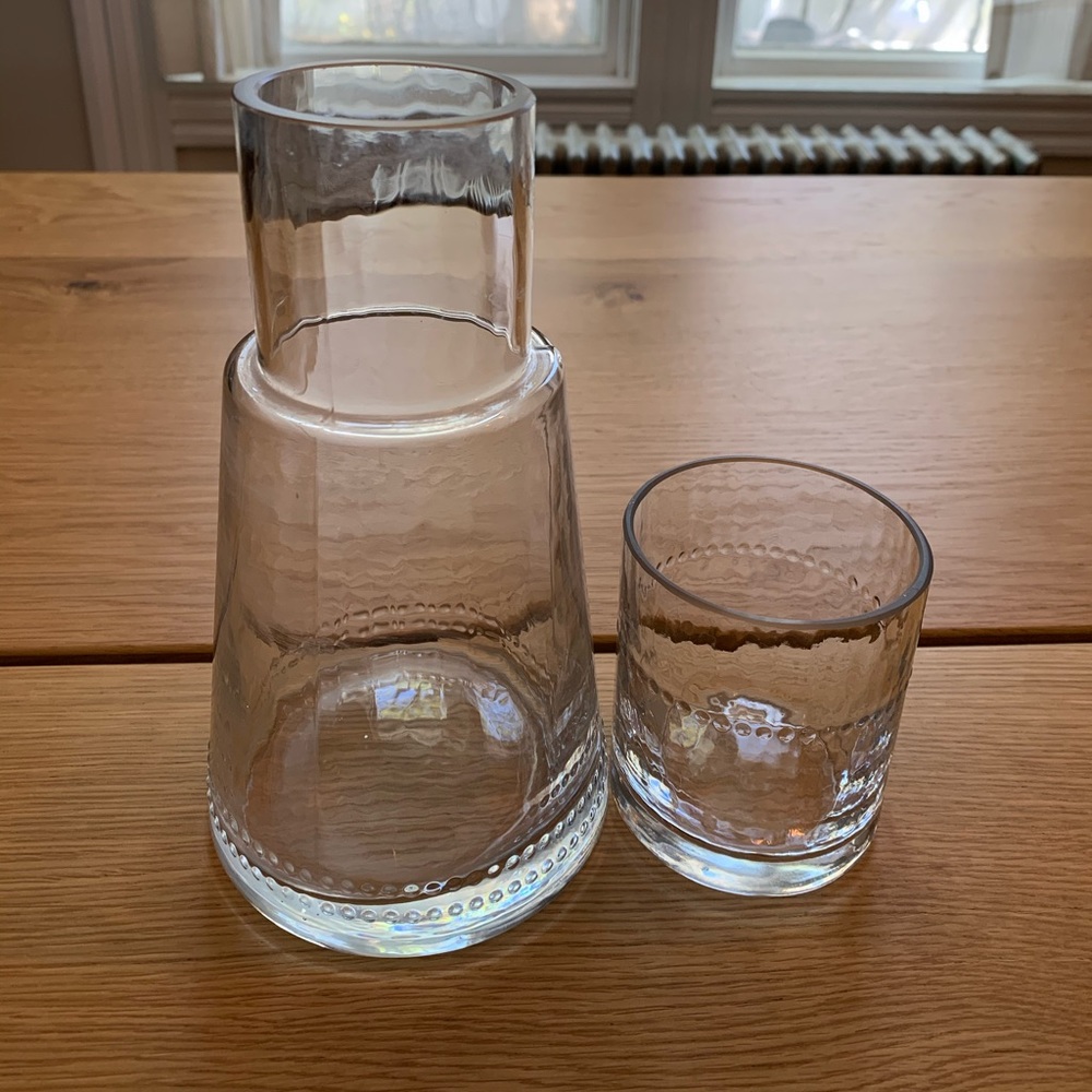 Hearth and Hand Carafe and cup